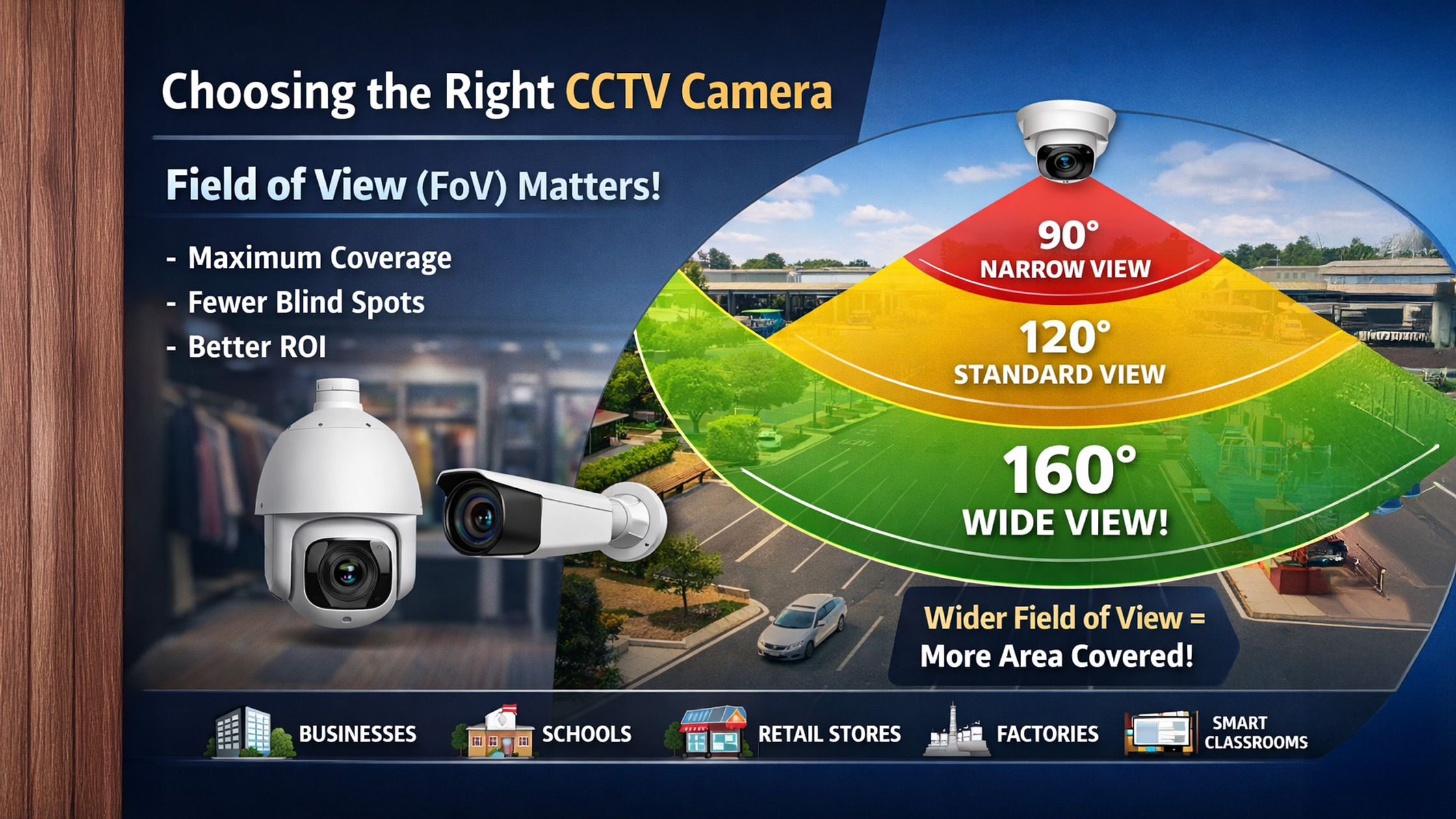 IP & HD CCTV Surveillance Cameras